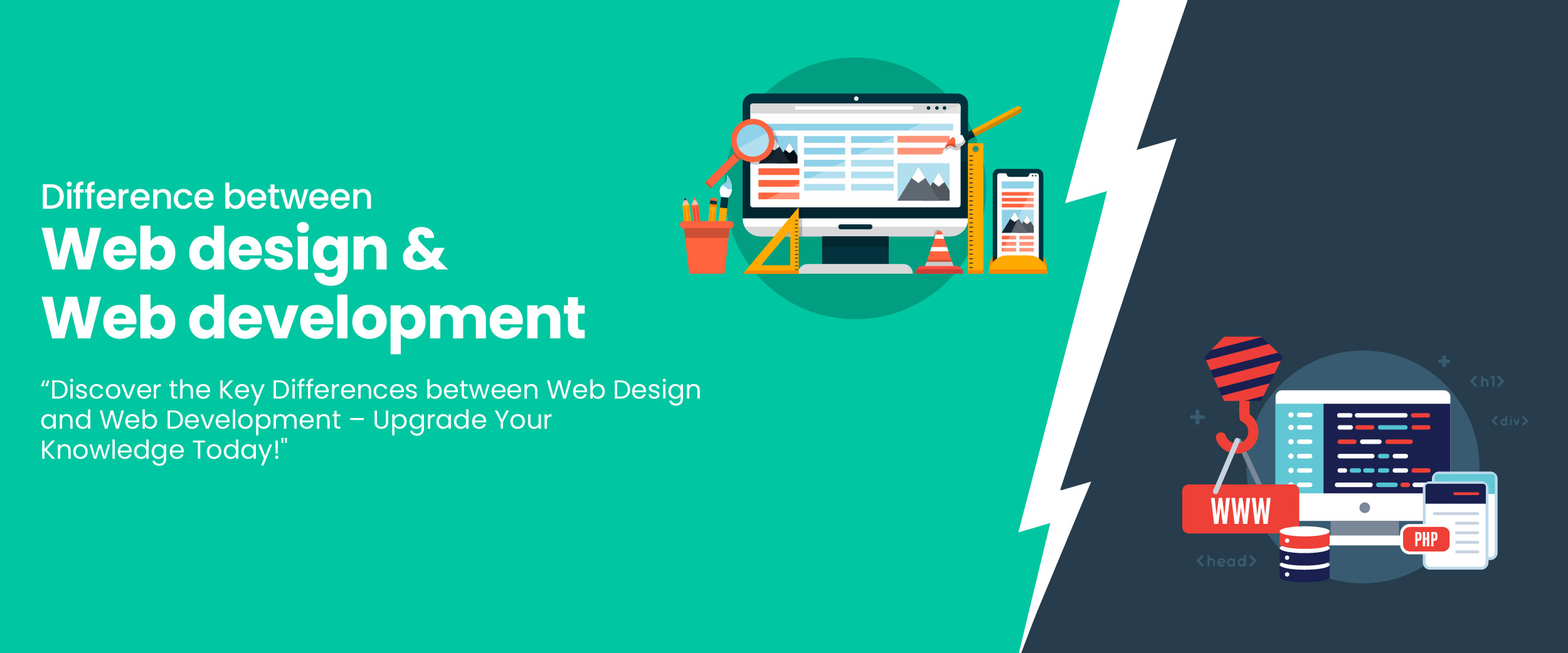 Demystifying the Difference Between Web Development and Web Designing